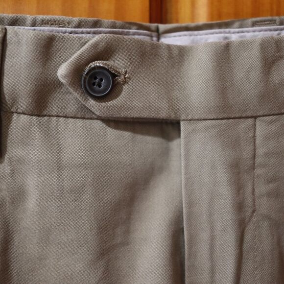 NNO7 No Nationality Khaki Theo Slim Taper Chino Pants NWT 34x34 Stretch Cotton - Picture 8 of 13